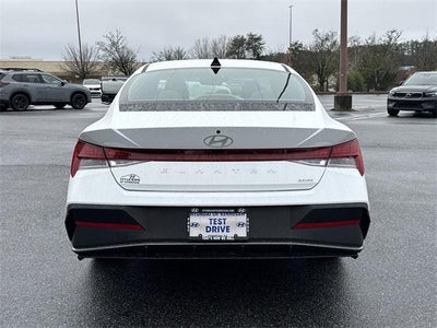 2026 Hyundai Elantra Hybrid Blue