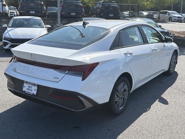 2026 Hyundai Elantra Hybrid Blue