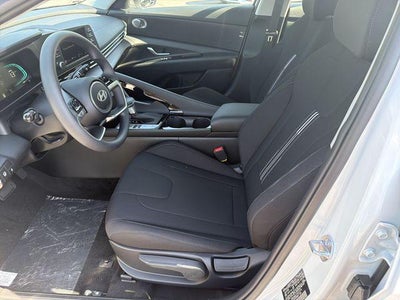 2026 Hyundai Elantra Hybrid Blue