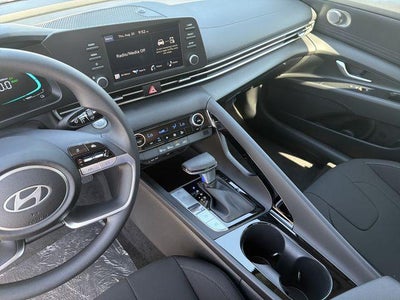 2026 Hyundai Elantra Hybrid Blue