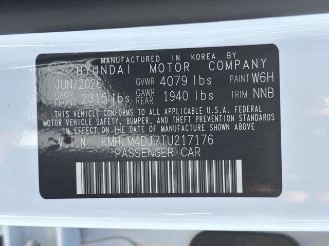 2026 Hyundai Elantra Hybrid Blue