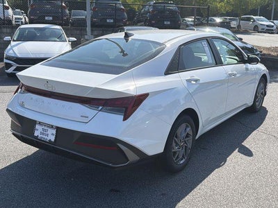 2026 Hyundai Elantra Hybrid Blue