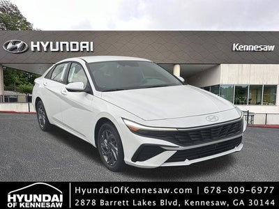 2026 Hyundai Elantra Hybrid Blue
