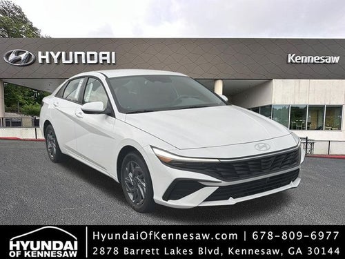 2026 Hyundai Elantra Hybrid Blue