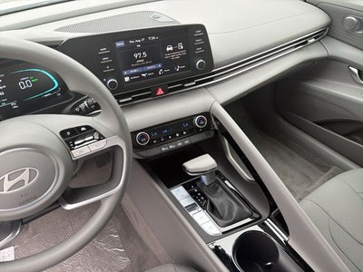 2026 Hyundai Elantra Hybrid Blue