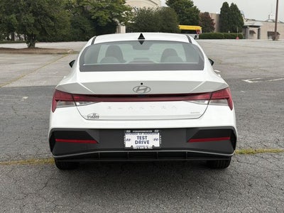 2026 Hyundai Elantra Hybrid Blue