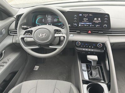 2026 Hyundai Elantra Hybrid Blue