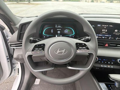 2026 Hyundai Elantra Hybrid Blue