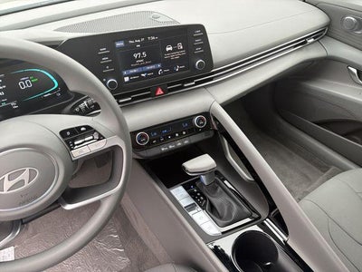 2026 Hyundai Elantra Hybrid Blue