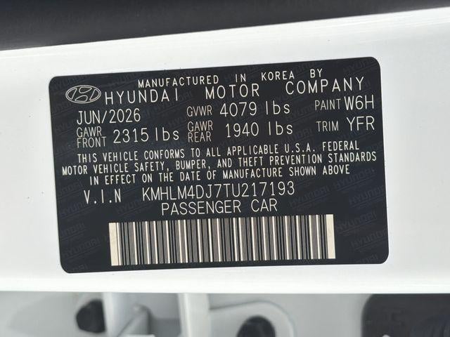 2026 Hyundai Elantra Hybrid Blue