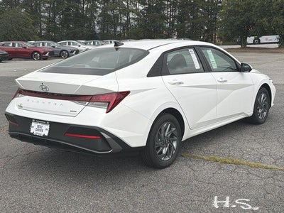 2026 Hyundai Elantra Hybrid Blue
