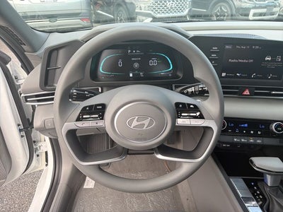2026 Hyundai Elantra Hybrid Blue
