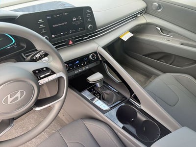 2026 Hyundai Elantra Hybrid Blue