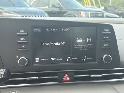 2026 Hyundai Elantra Hybrid Blue