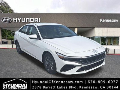 2026 Hyundai Elantra Hybrid Blue
