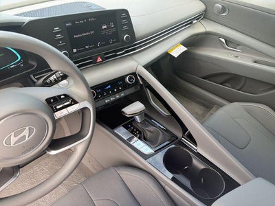 2026 Hyundai Elantra Hybrid Blue