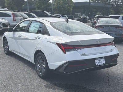 2026 Hyundai Elantra Hybrid Blue