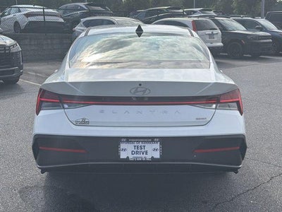 2026 Hyundai Elantra Hybrid Blue