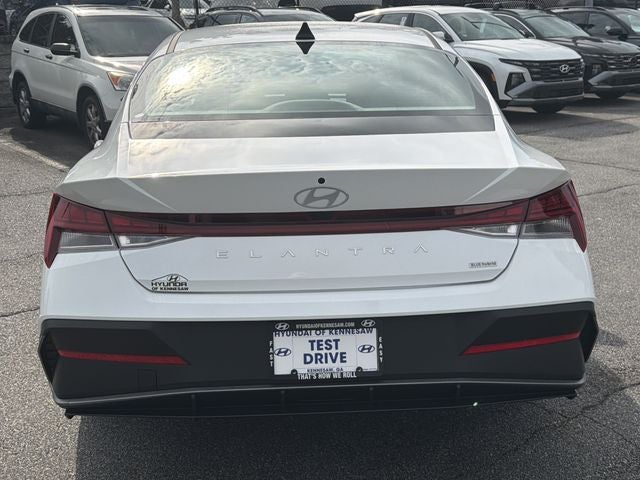 2026 Hyundai Elantra Hybrid Blue
