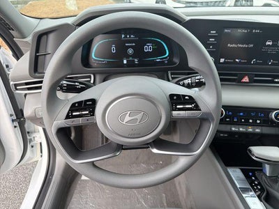 2026 Hyundai Elantra Hybrid Blue