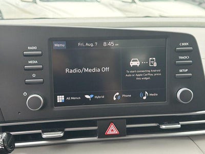 2026 Hyundai Elantra Hybrid Blue