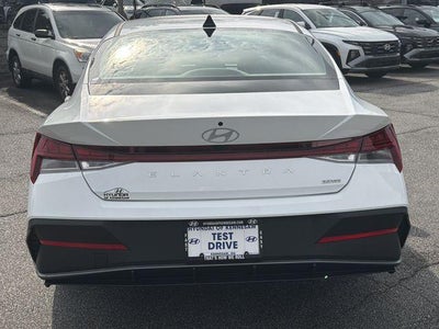 2026 Hyundai Elantra Hybrid Blue