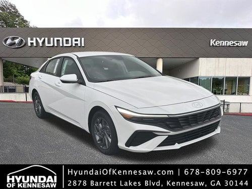 2026 Hyundai Elantra Hybrid Blue