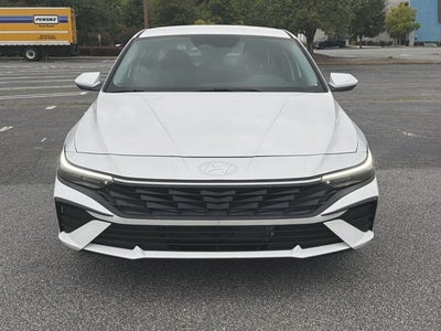 2026 Hyundai Elantra Hybrid Blue