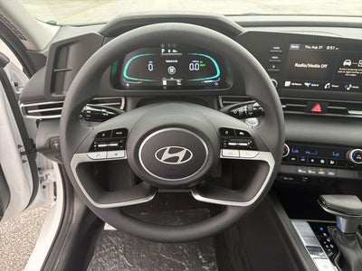 2026 Hyundai Elantra Hybrid Blue