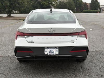 2026 Hyundai Elantra Hybrid Blue