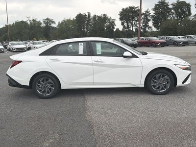 2026 Hyundai Elantra Hybrid Blue