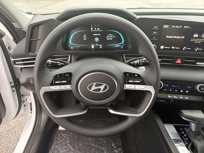 2026 Hyundai Elantra Hybrid Blue