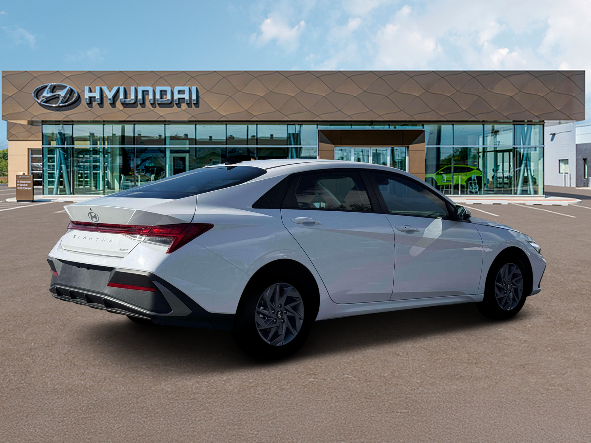 2026 Hyundai Elantra Hybrid Blue