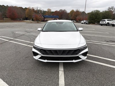 2026 Hyundai Elantra Hybrid Blue