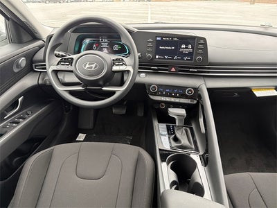 2026 Hyundai Elantra Hybrid Blue