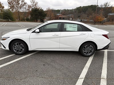 2026 Hyundai Elantra Hybrid Blue