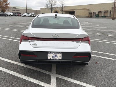 2026 Hyundai Elantra Hybrid Blue