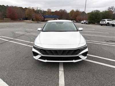 2026 Hyundai Elantra Hybrid Blue
