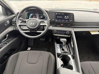 2026 Hyundai Elantra Hybrid Blue