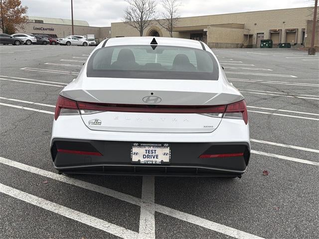 2026 Hyundai Elantra Hybrid Blue