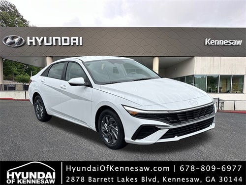 2026 Hyundai Elantra Hybrid Blue