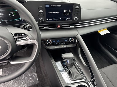 2026 Hyundai Elantra Hybrid Blue