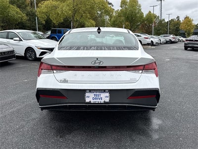 2026 Hyundai Elantra Hybrid Blue