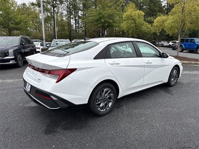 2026 Hyundai Elantra Hybrid Blue