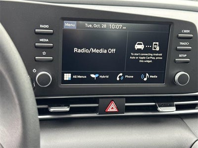 2026 Hyundai Elantra Hybrid Blue