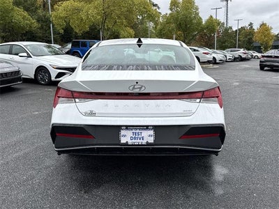 2026 Hyundai Elantra Hybrid Blue
