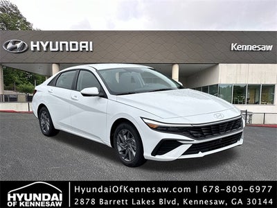 2026 Hyundai Elantra Hybrid Blue