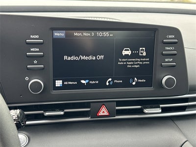 2026 Hyundai Elantra Hybrid Blue