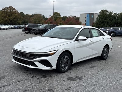 2026 Hyundai Elantra Hybrid Blue