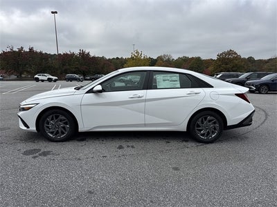 2026 Hyundai Elantra Hybrid Blue